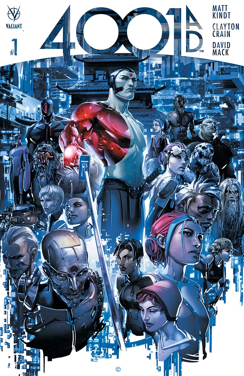 4001 A.D. Vol 1 | Valiant Comics Database | Fandom