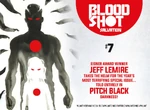 Issue #7 told entirely in pitch black darkness. by Jeff Lemire