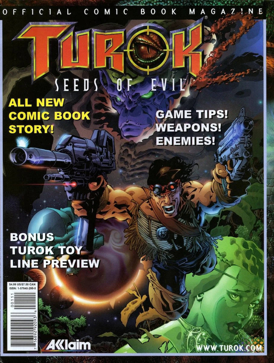 Turok 2 Seeds of Evil Comic Book Magazine Valiant Comics Database