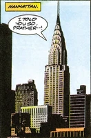 Chrysler Building in X-O Manowar #2