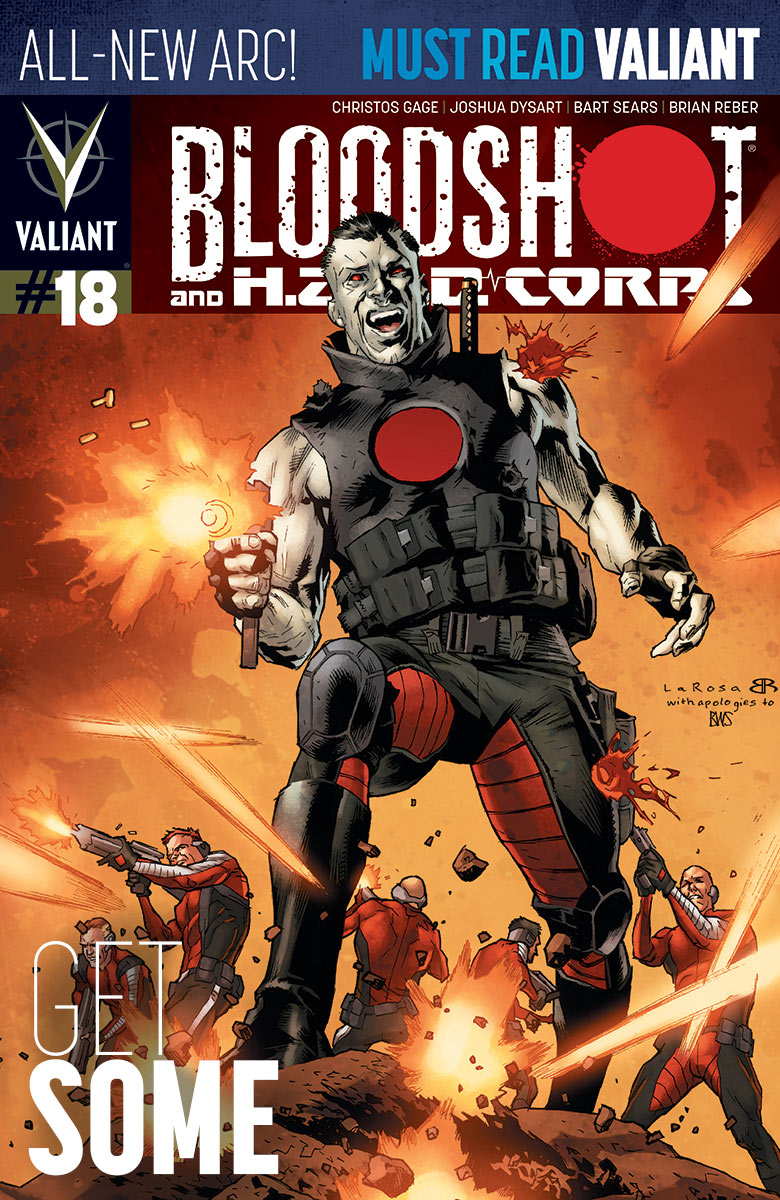Bloodshot and Hard Corps #23 Cover A Variant Valiant Comics CB10041 