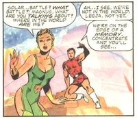 Leeja experiencing Unity (vision only)