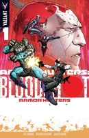 Armor Hunters Bloodshot Vol 1 1 Hairsine Variant.jpg (448 KB) 1:25 Retailer Incentive Cover by Trevor Hairsine