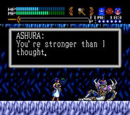 Asura defeated in the PCE-CD/TGCD version of Valis III