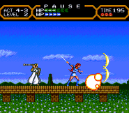 PC-Engine CD version gameplay screenshot