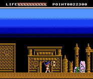 Vanity's town in the Famicom/NES version of Valis I