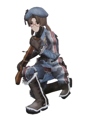 Nancy in Valkyria Chronicles.