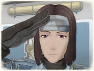 Hermes's appearance in Valkyria Chronicles.