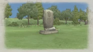 Isara's grave in Valkyria Chronicles.
