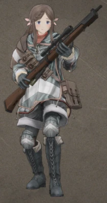 Neige LePreton's Winter Uniform