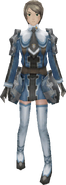 Franca's CG appearance in Valkyria Chronicles 2.