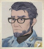 Wavy's portrait in Valkyria Chronicles.