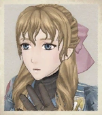 Susie's portrait in Valkyria Chronicles.