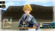 In-game screenshot of Randy in Valkyria Chronicles 2.