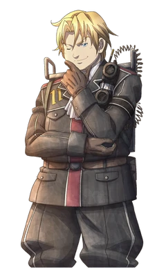 Alfons Auclair in Valkyria Chronicles 3.