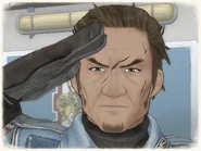 Musaad's appearance in Valkyria Chronicles.