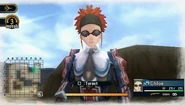 In-game screenshot of Chloe in Valkyria Chronicles 2.