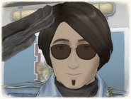 Walter's appearance in Valkyria Chronicles.