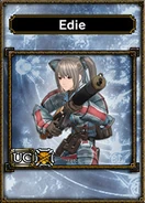 Edy's appearance in Samurai & Dragons.