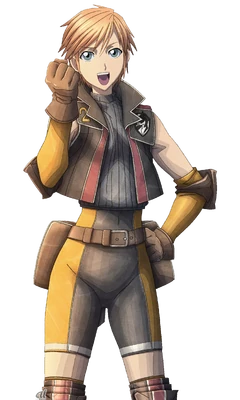 Annika in Valkyria Chronicles 3.