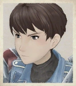 Nina's portrait in Valkyria Chronicles.