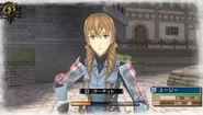 In-game screenshot of Susie in Valkyria Chronicles 3.