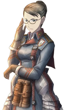 Eleanor in Valkyria Chronicles 3.