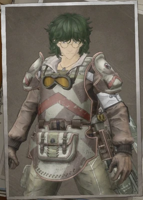 Connor Doherty in Valkyria Chronicles 4.