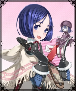 Isara in Valkyria Chronicles Duel.