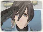 Cezary's appearance in Valkyria Chronicles.