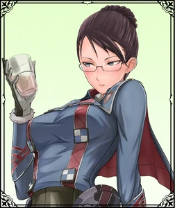 Eleanor in Valkyria Chronicles Duel.