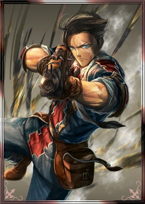 Sigrid in Valkyria Chronicles Duel.