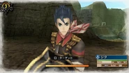 In-game screenshot of Zig in Valkyria Chronicles 3.