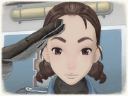 Ramsey's appearance in Valkyria Chronicles.