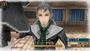 In-game screenshot of Giulio in Valkyria Chronicles 3.