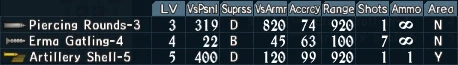 Artillery anti-armor gatling 1-1