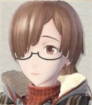 Teresa's Portrait in Valkyria Chronicles 4 (Winter Uniform)