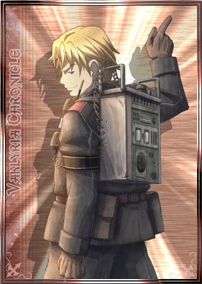 Alfons in Valkyria Chronicles Duel.