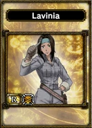 Lavinia's appearance in Samurai & Dragons.