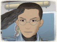 Karl's appearance in Valkyria Chronicles.