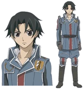 Ramal's appearance in the Valkyria Chronicles anime.