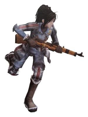 Freesia in Valkyria Chronicles.
