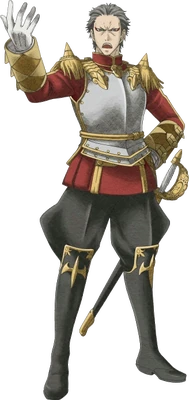 Baldren in Valkyria Chronicles 2.