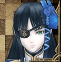 Nagisa's portrait in Valkyria Chronicles 3.