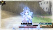 Valkyria Riela using Valkyria. Screenshot