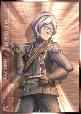 Gloria in Valkyria Chronicles Duel.