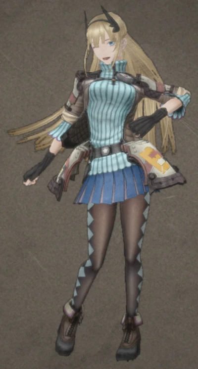 Bell Fine Valkyria Chronicles 4: Figura PVC Riley Miller 1:7 Scala, Multicolore, Collezionismo