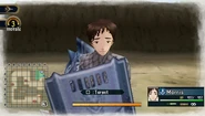 In-game screenshot of Morris in Valkyria Chronicles 2.