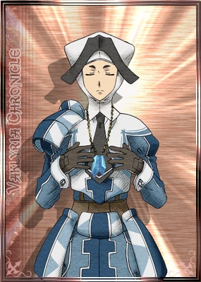 Inghild in Valkyria Chronicles Duel.