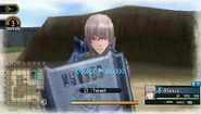 In-game screenshot of Alexis in Valkyria Chronicles 2.
